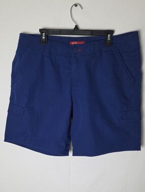 NWT Eastern Mountain Sports Adirondack Blue Shorts Women's Size 16